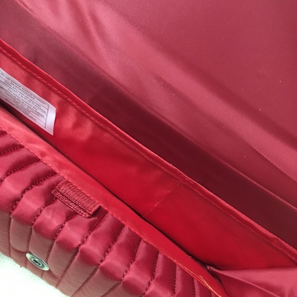 💐Lug Trolley Wallet Wristlet Clutch Red - Picture 5 of 7